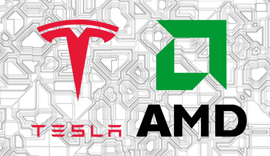 Tesla e AMD juntas